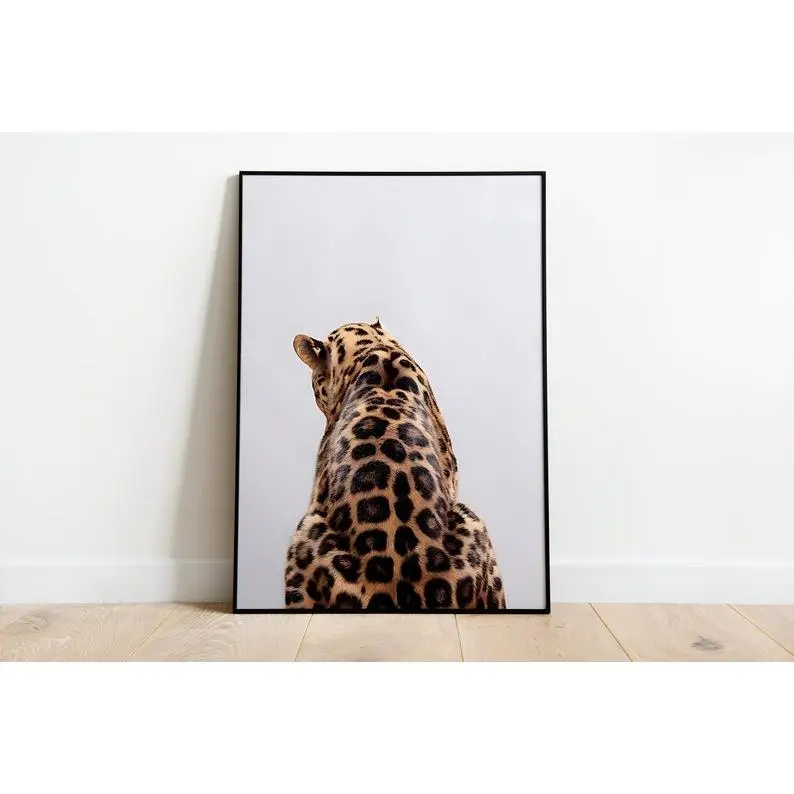 Cheetah Print, Leopard Art Print, Elegant Home Decor