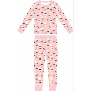 Bones & Bows Bamboo 2-Piece Set Pajamas