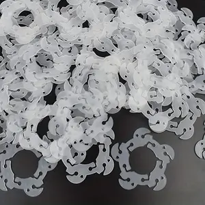 50/100pcs, Balloon Clips Balloon Arch Fixing Buckle, Balloon Connector Clips Fixer Balloon Arch Column Stand Garland Birthday Wedding Shower Supplies