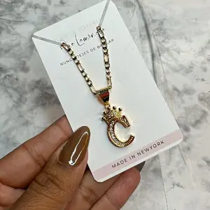 Letter C necklace