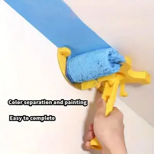 Premium Edge Trimming Roller Brush Set - Easily Use Latex Paint in Tight Corners, Ideal for Enhancing Wall Decor in Architecture