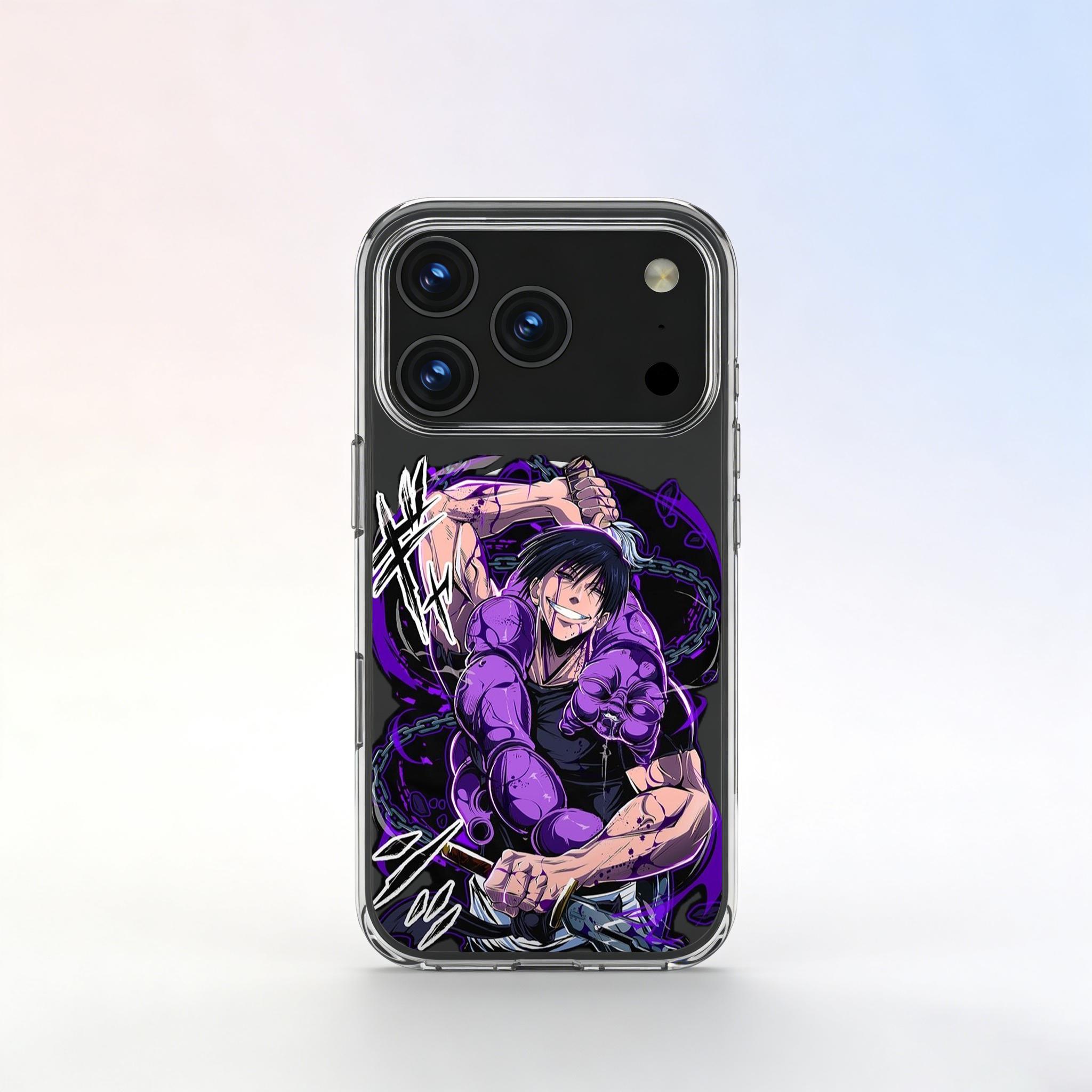 Magnetic phone case featuring the anime "Jujutsu Kaisen" for iPhone 17, 16, 15, 14, 13, 12, and 11 - Stylish design, the perfect holiday gift for fans!