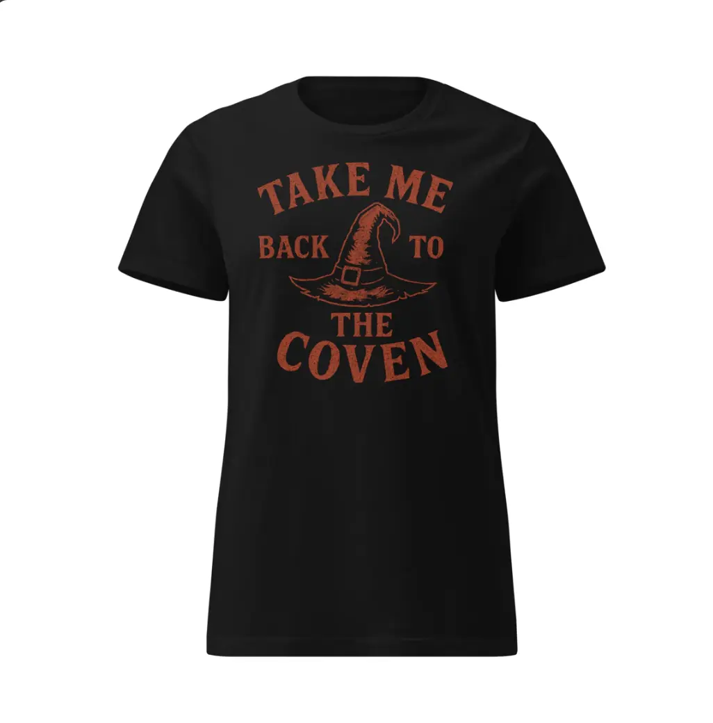 Take Me Back To The Coven Women's Halloween Basic Softstyle T-Shirt | Gildan 64000L