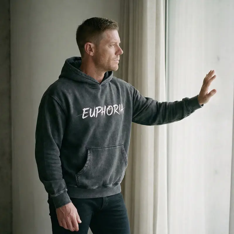 ALD1 フーディ　パーカー　EUPHORIA euphoria hoodie - TikTok Shop