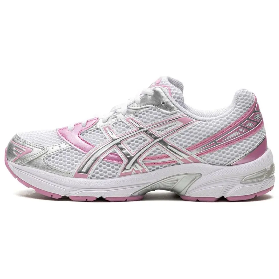 ASICS Gel-1130 White Pure Silver Pink Stylish Comfortable Low Top Sneakers Women's 1202A507-100