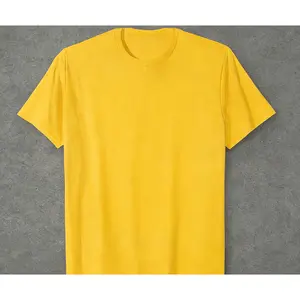 Duding Men's Vintage Washed Cotton T-shirt, Crew Neck, Printed Style