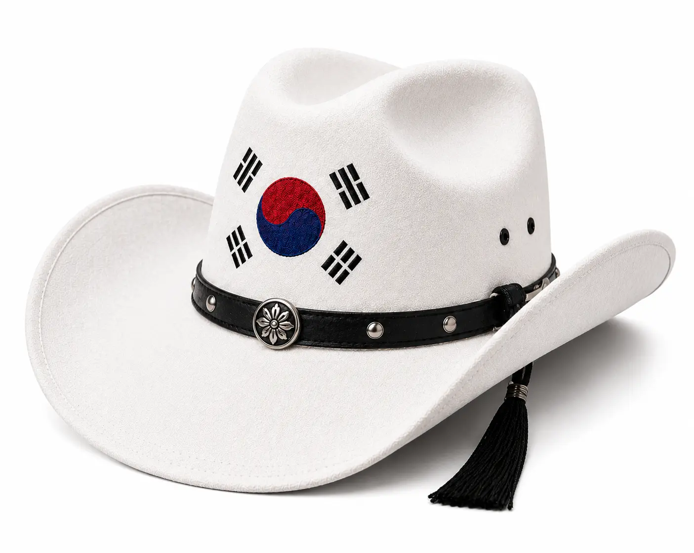 South Korea Themed Cowboy Hat