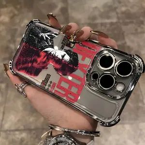 Popular TV Show Dexter'S Mysterious Two-Color Poster Phone Case Suitable for Iphone 17, 16E, 16, 15, 14, 13, 12, 11 Mini Pro Max Air X XR XSMAX 8 7 Plus & Samsung Galaxy S25 Ultra S24 S23 S22 S21 Plus Shockproof Transparent Soft Back Cover.