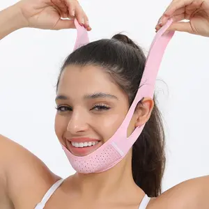 V-Line Face Lifting Belt, Soft Face Slimming Band and Face Shaping Strap, Comfortable Skin Care Tool for Women