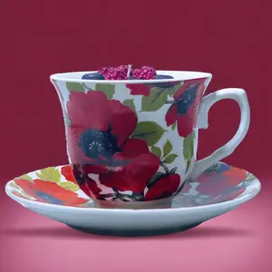Wicked Berries Scented Candle | 6oz Soy Teacup Candle