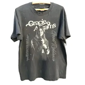 [Sale Up To 30%] Gracie 90s retro T-shirt gift Fan,G.Abrams Graphic T-Shirt, Abrams shirt, Gift for men women unisex shirt Crewneck Cotton Fabric Menswear Top Classic