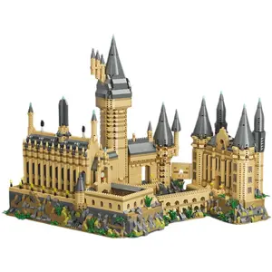 This compatible Harry Potter Hogwarts Castle building block set makes a wonderful gift for children and is a very fun and educational toy. (No lights) suitable for girls