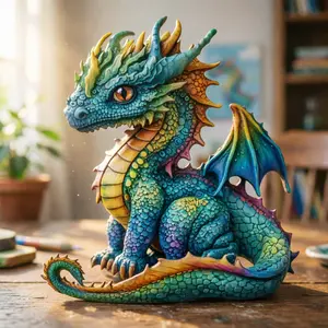 Wooden Dragon Puzzle | Creative Stress Relief Toy | Challenging Adult Jigsaw | Unique Birthday Gift | Home Decor Art | Wooden Puzzles