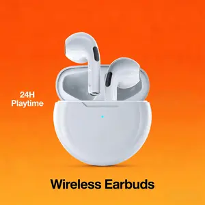 True Wireless Stereo Bluetooth-compatible Headphones, Low Latency Audio, Long Battery Life Smart Touch Control, USB PD Charging, PC & Laptop Compatible