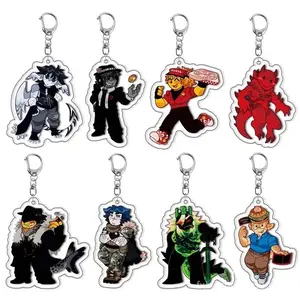 Forsaken Roblox Game Character Acrylic Keychain, Forsaken Keychains, C00lkidd Two Time 1x1x1x1... Funny Keychain, Cute Accessory, Fun Charm For Backpack Or Purse | High Quality and Customer Favorite Items