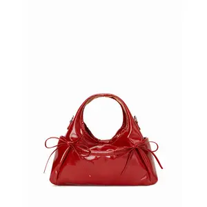 Cider FAUX LEATHER BOWKNOT HANDBAG & CROSSBODY BAG