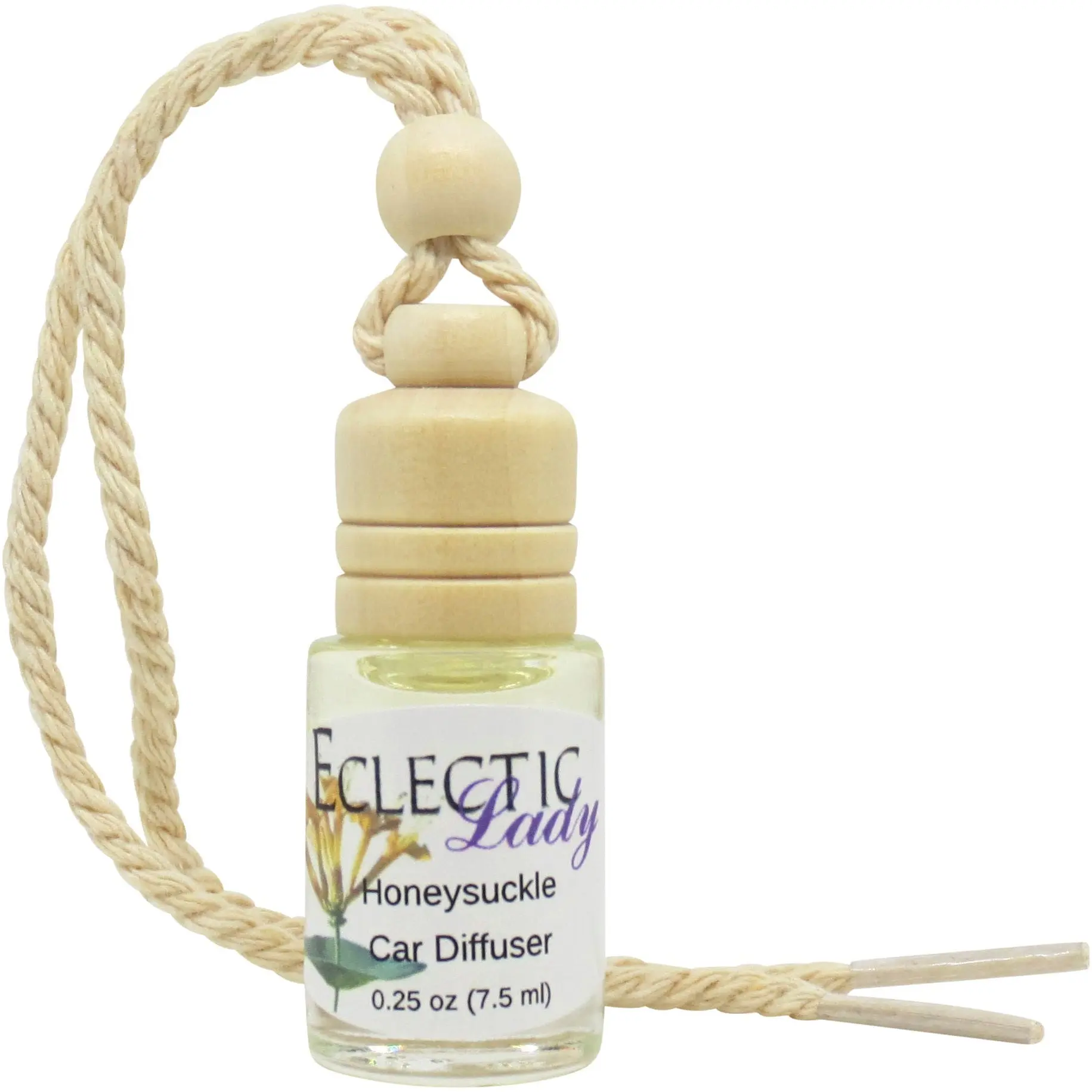 Honeysuckle Scented Car Diffuser, Air Freshener, Aromatherapy Diffuser, Premium Grade Fragrance Oil