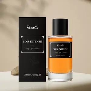 Roxelis Wooden Mint Scented Perfume, Fresh Elegance Woody Floral Fragrance, Show Personal Charm Multi-Layered Personality Aroma