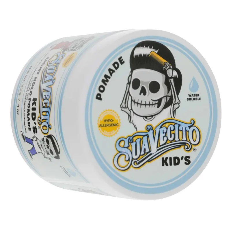 Suavecito Kids Pomade - Water Based Hair Pomade For Kids Hold Gel Styling Gel Hair Care Products
