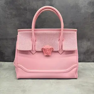 Pre-owned VERSACE Leather Shoulder Bags 7.8'' R3309 Shoulder Bag C1859706653 0417 T4 Kay