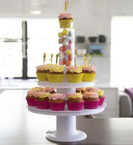 2-in-1 Popping Cake + Cupcake Stand- Turn any cake or cupcakes into a Surprise Cake!