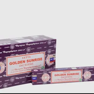 Golden Sunrise Satya Nag Champa Incense Sticks