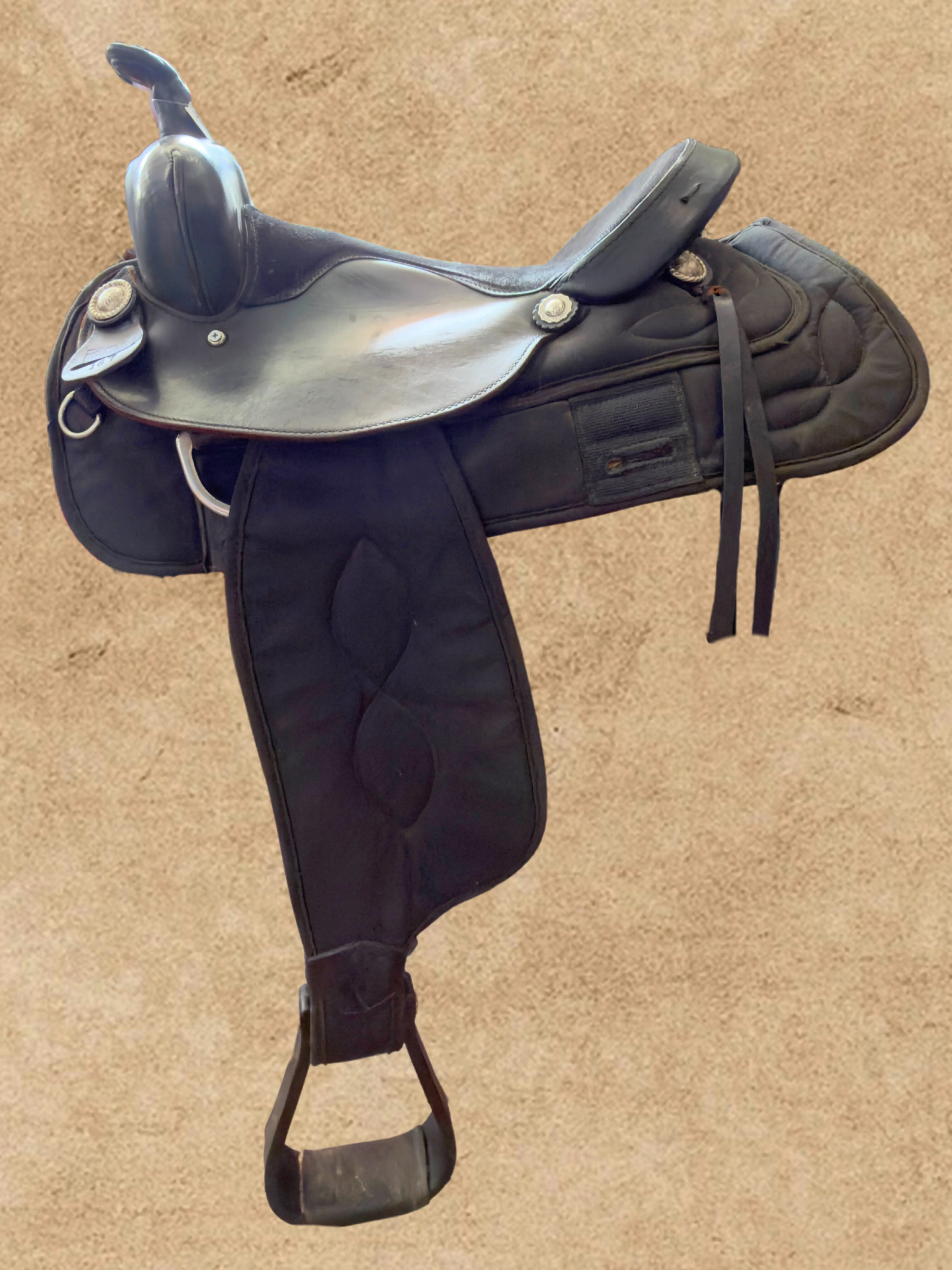 15" Big Horn Cordura Western Saddle | Pre-Owned Lightweight Trail Saddle