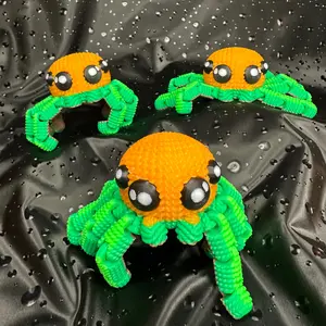 3D Print Crocheted Pumpkin Pal
