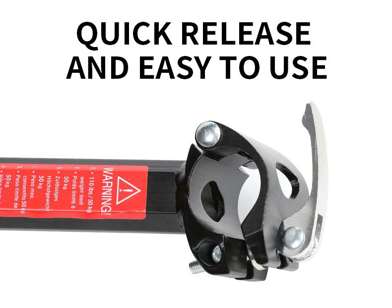 Easy-Install Bike Back Rack for All Your Riding Needs Adjustable Bicycle Rear Luggage Rack Fits Most Bikes outdoor gear versatile cycling accessory bag