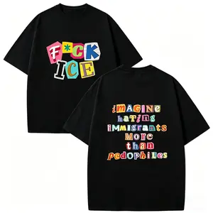 ✊   Anti ICE Magazine Letters Unisex Tee |     Cotton Double-Sided Short Sleeve, No One Is Illegal On Stolen Land ICE OUT #   AbolishIce #   IceOut #   HumanRights #   DoubleSidedTee #   NoOneIsIllegal #   TikTokMadeMeBuyIt #   TikTokSho