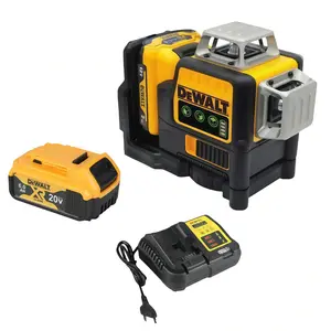 DeWalt 089 12V Lithium-Ion Laser Level With One-Click Accurate Measurement And Battery Level Display For Construction Layout And Alignment Tasks | Efficient Marking Tools