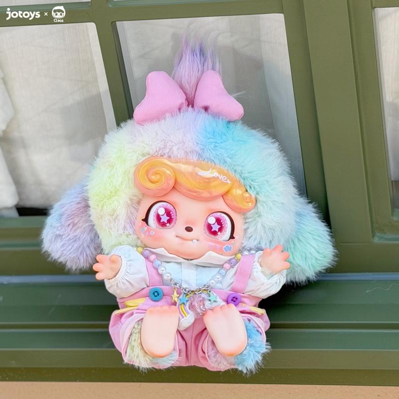 JOTOYS Q.kid Rainbow Candy Puppy 400% Large Collectible Figure Blind Box (Only one) JOTOYS Q.kid Rainbow Candy Puppy 400% Large Collectible Figure Blind Box (Only one)