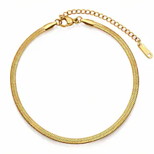 Everyday Herringbone Bracelet | Waterproof Jewelry