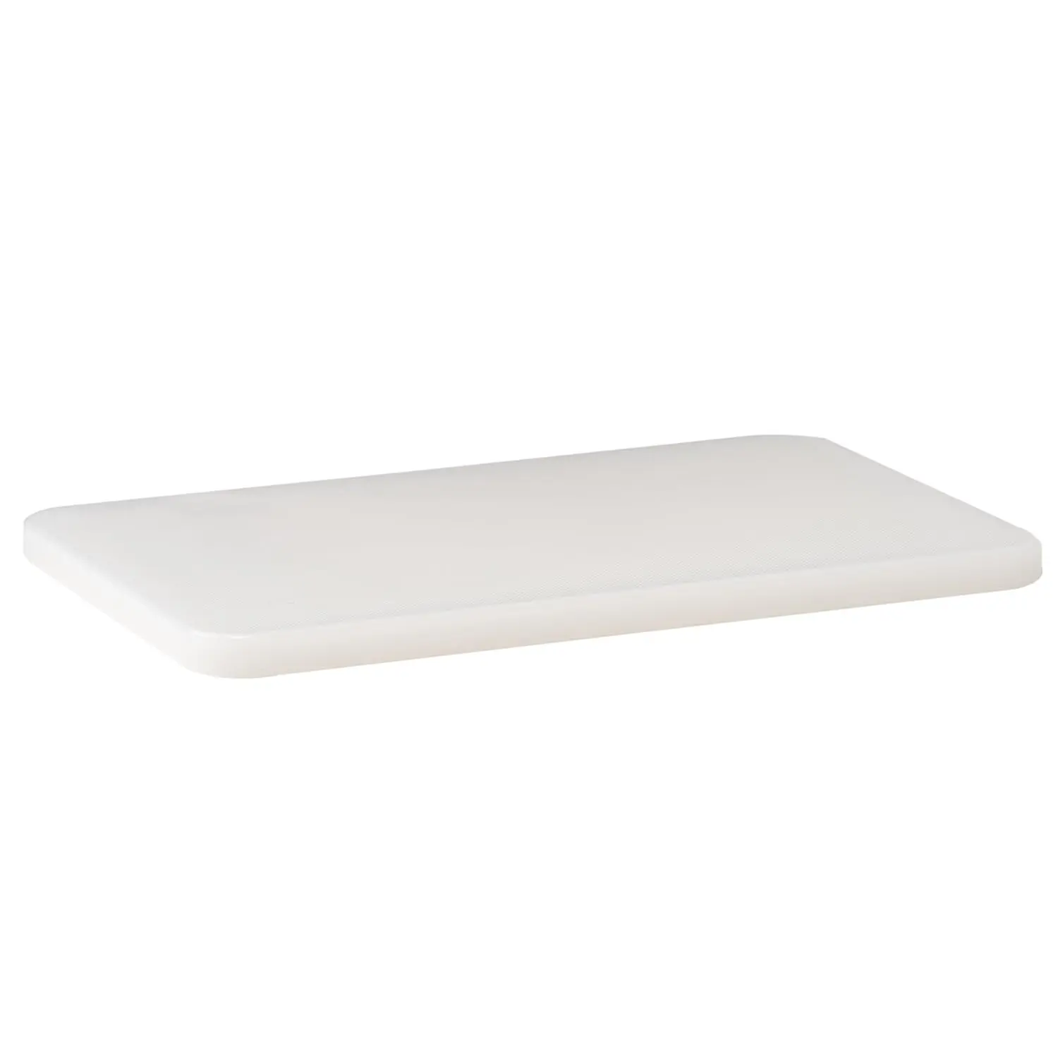 Heavy-Duty Plastic Cutting Board, 6" X 10" X 1/2", White