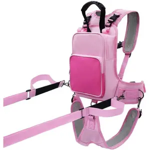 Ski Harness for Kids, Snowboard Harness Trainer, Ski Leash for Kid with Removable Seat & Reinforced Lift Handle