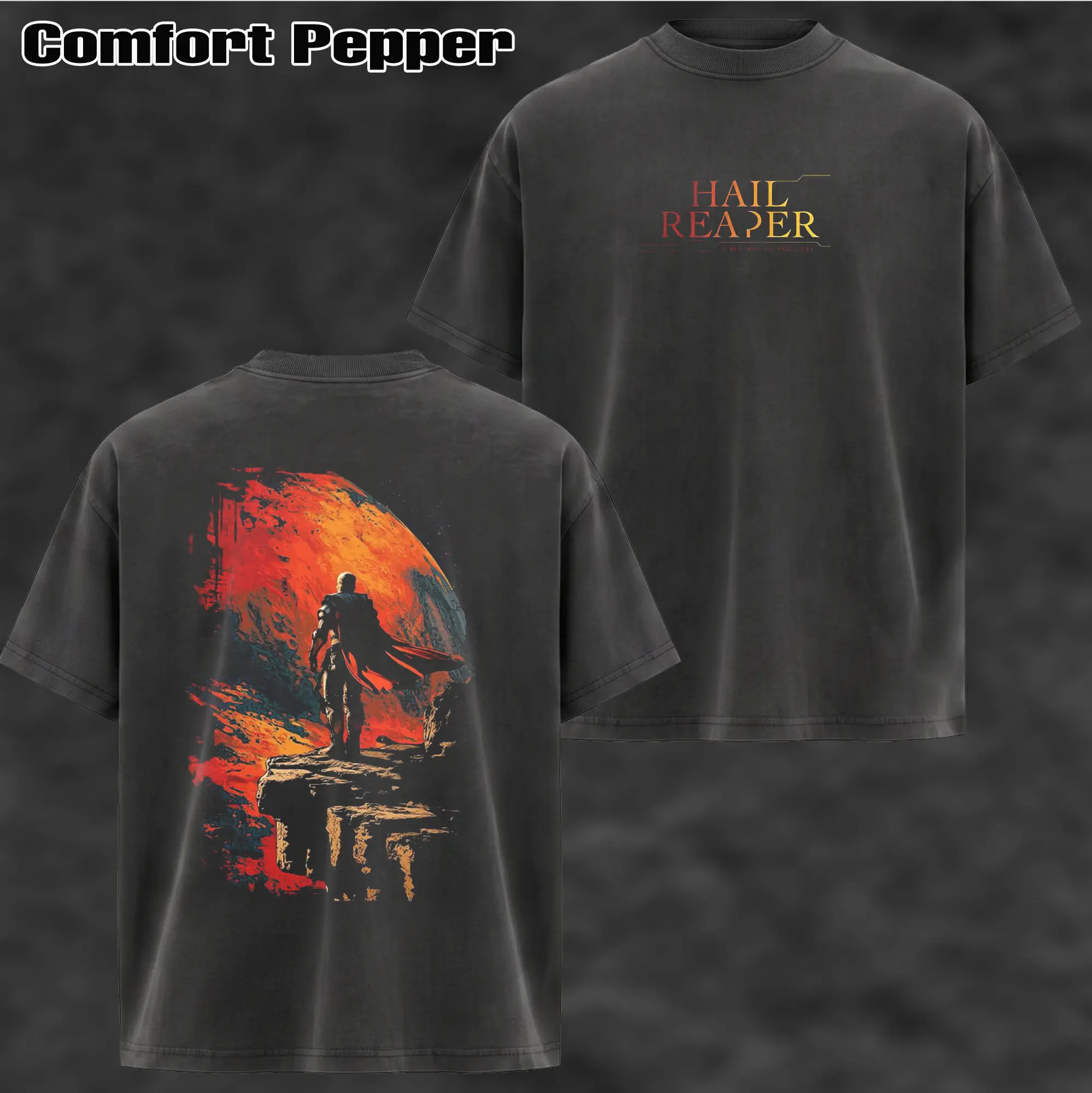 Red Rising Darrow T-shirt | Fantasy Design | Washed Tshirt Tanktop 2 Sided graphic merch Menswear Tee streetwear Top Casual graphic t-shirts