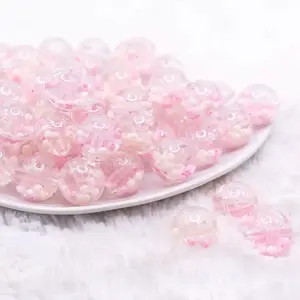 18mm Light Pink Confetti Acrylic Water Beads 18mm Light Pink Confetti Acrylic Water Beads