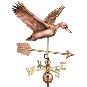Flying Duck with Arrow Weathervane