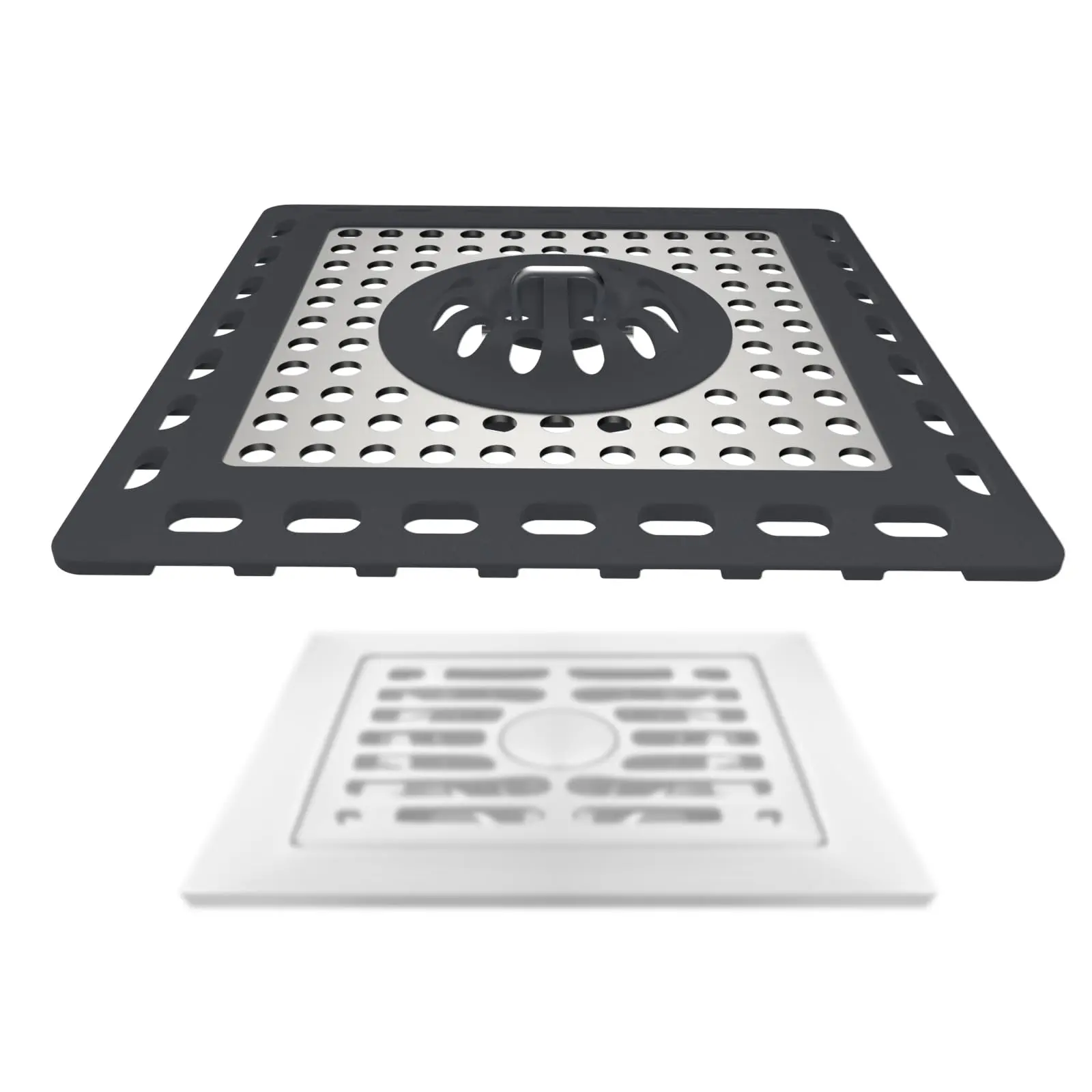 1 PACK - 4' Dark Grey