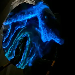 Poseidon’s Wet Dreams Glow in the dark 3D Resin Table