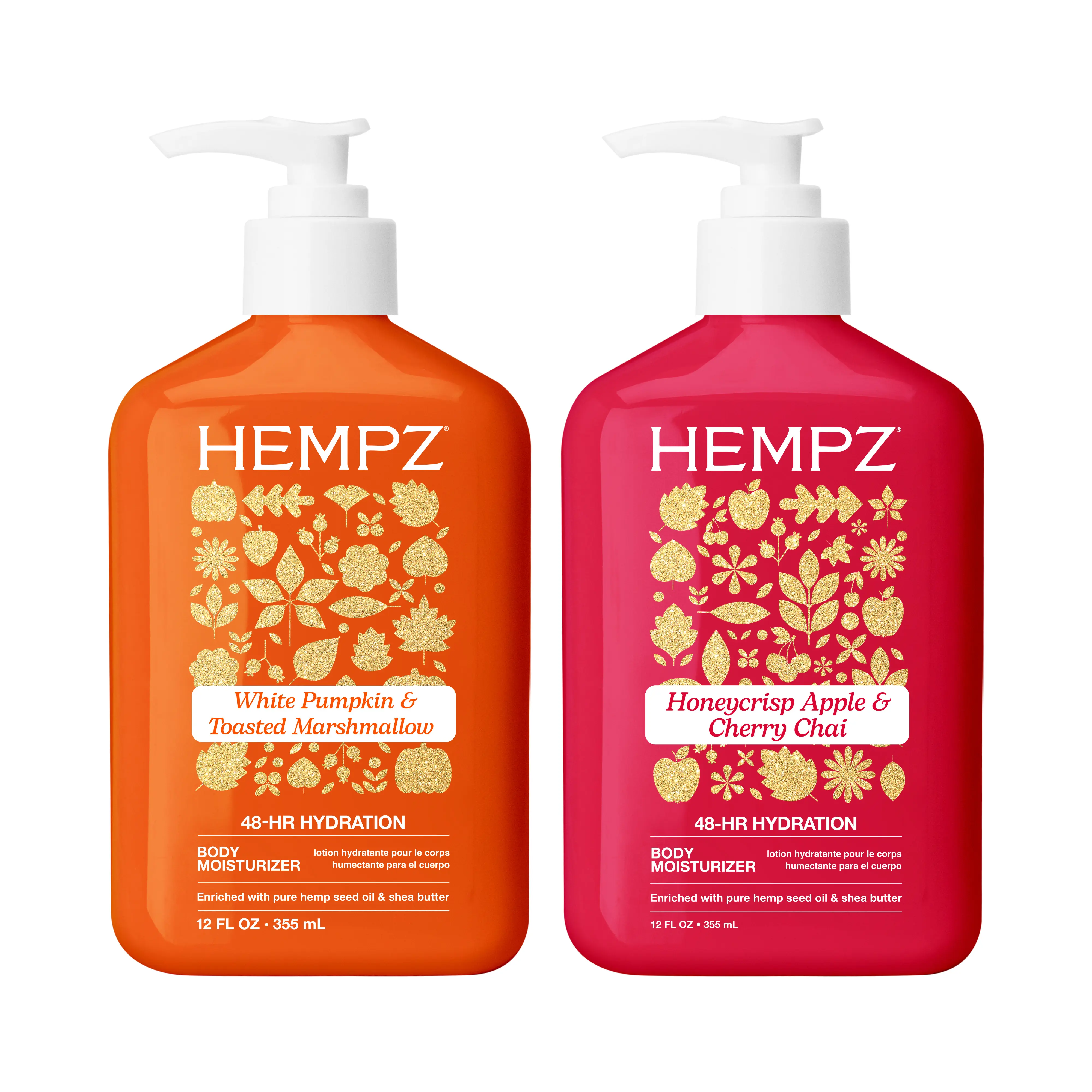 Hempz Exclusive Fall Favs Moisturizer Bundle