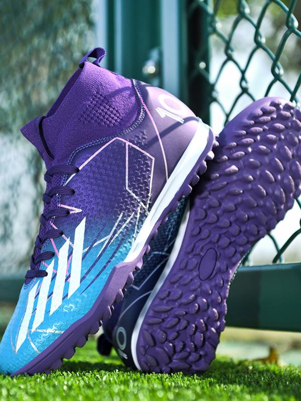 New Football Shoes Recommendation High-Top Nails Anti-Slip Grip Adult Unisex, Durable Training Cleats for Men & Women, Football Boots