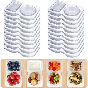 20Set Snack Containers, Snack Containers with ,Snack Pack Containers for Portion Control and Meal Prep Lunch Containers for School Office Travel