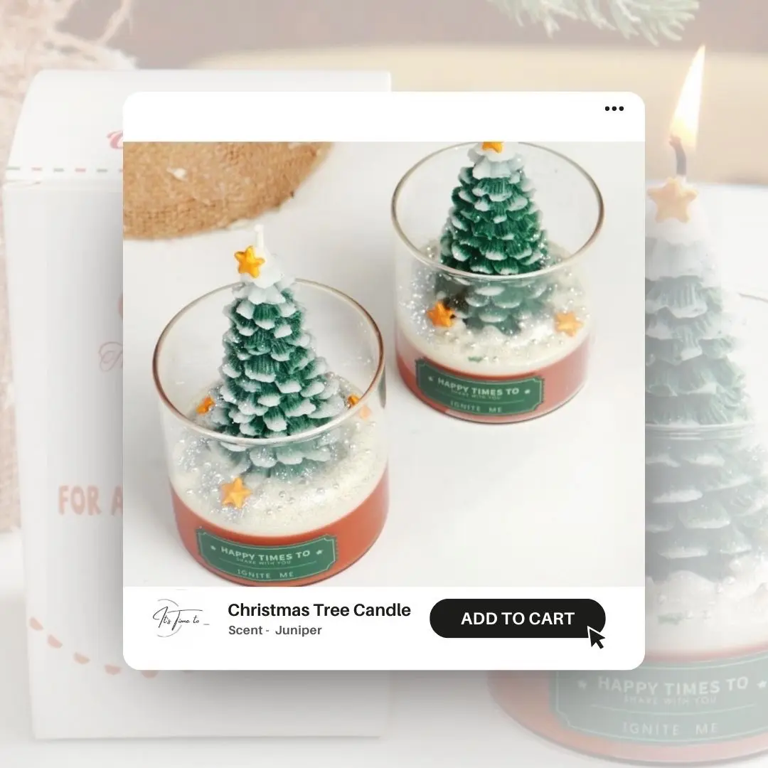 Christmas Tree Candle