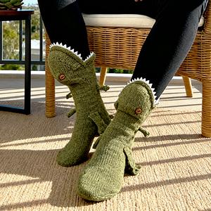 Fun Knit Animal Socks | Winter Warm Floor Socks | Creative Gift for Friends  Unisex Socks | Christmas Holiday Gift Ultra-Soft Cotton Blend | Everyday Animal Designs|excellent gifts for Christmas and new year | Must-buy on Black Friday