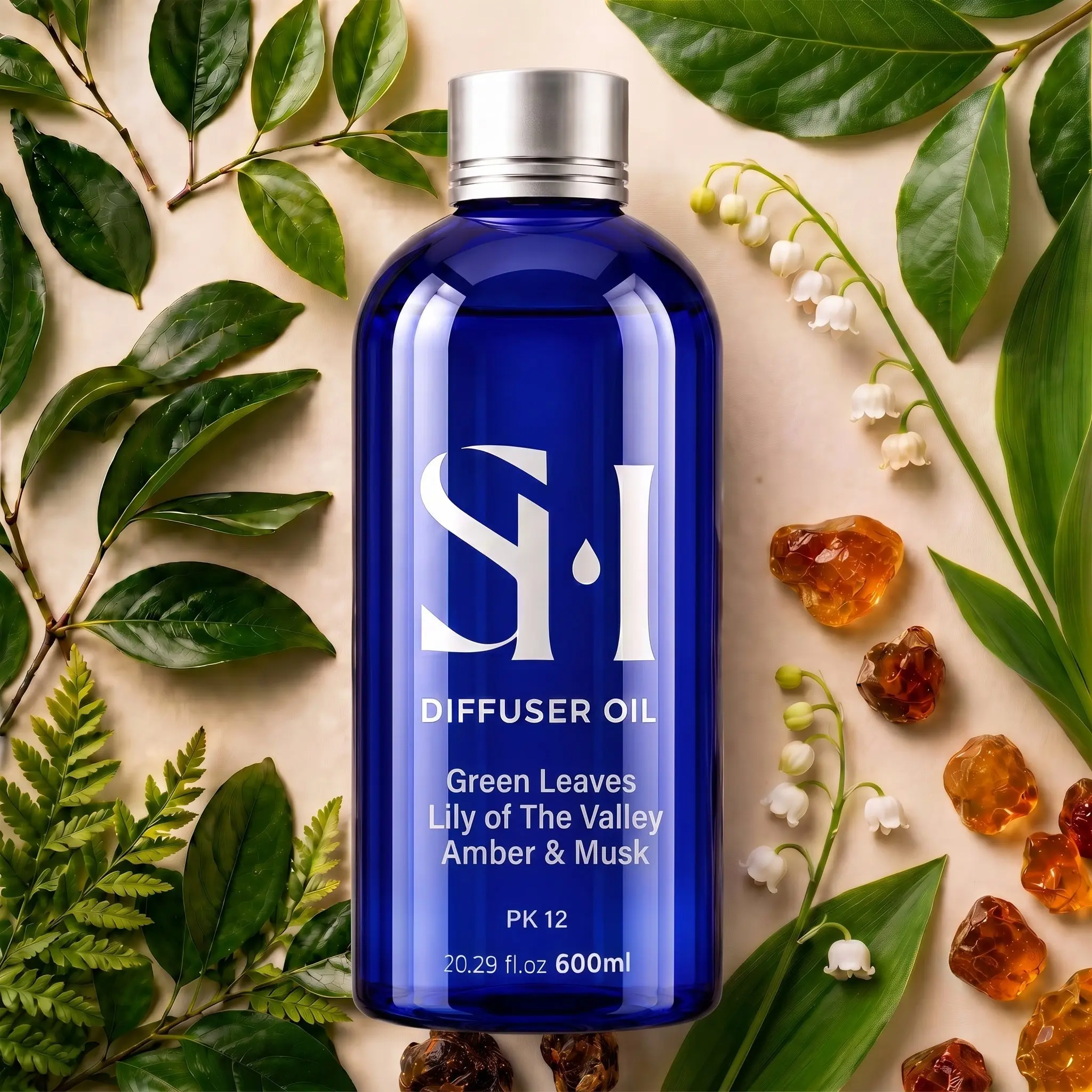 Inspired by Paris 24k PK12 Waterless Diffuser Oil 600ml