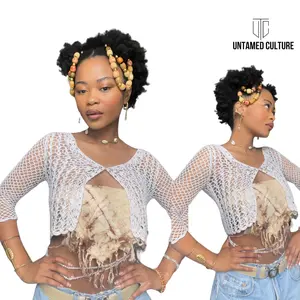 Untamed Culture Beaded Hair Accessories use to style hair one of a kind