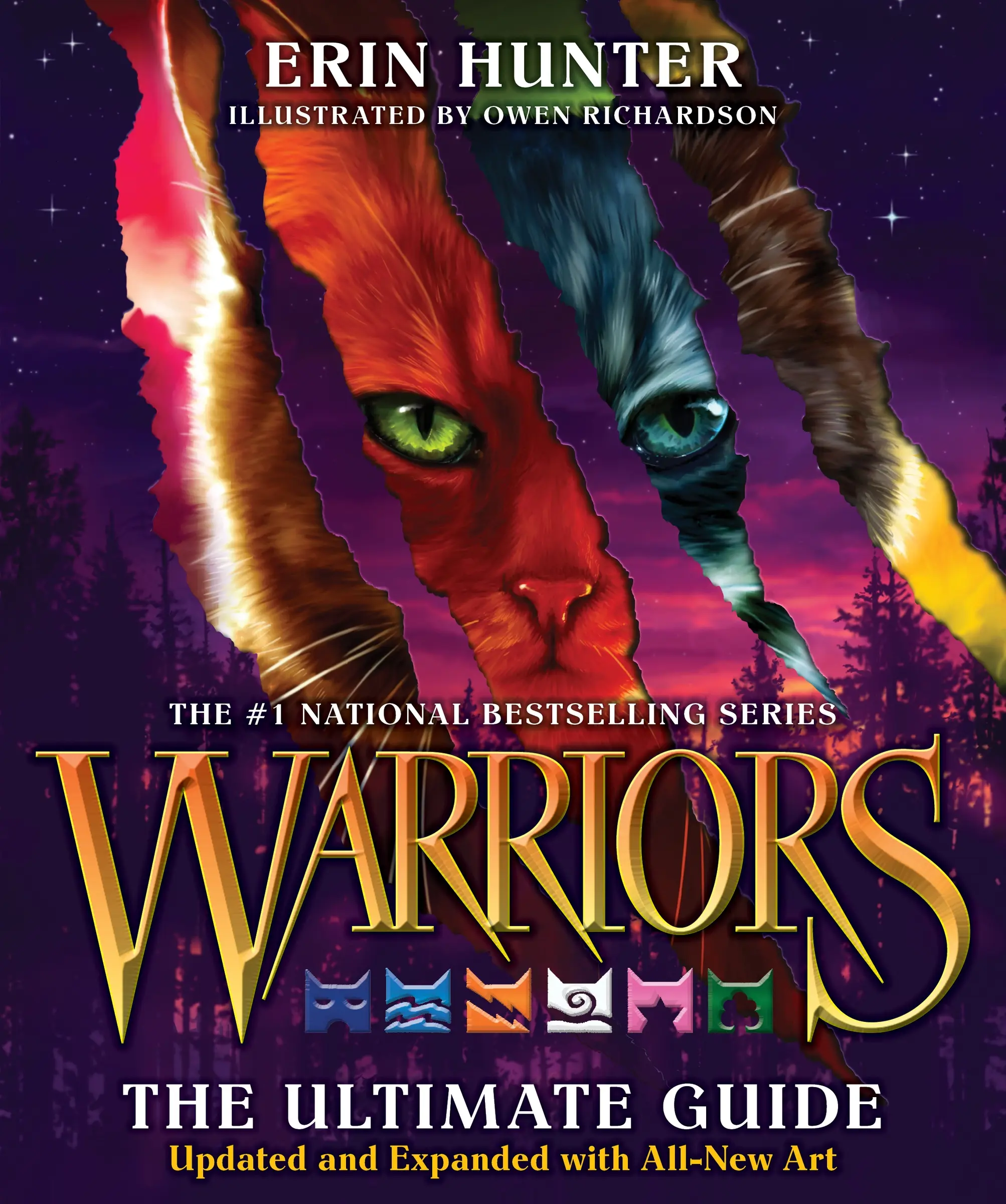Warriors: The Ultimate Guide: Updated and Expanded Edition: A Collectible Gift for Warriors Fans (Warriors Field Guide) by Erin Hunter [Hardback Book]
