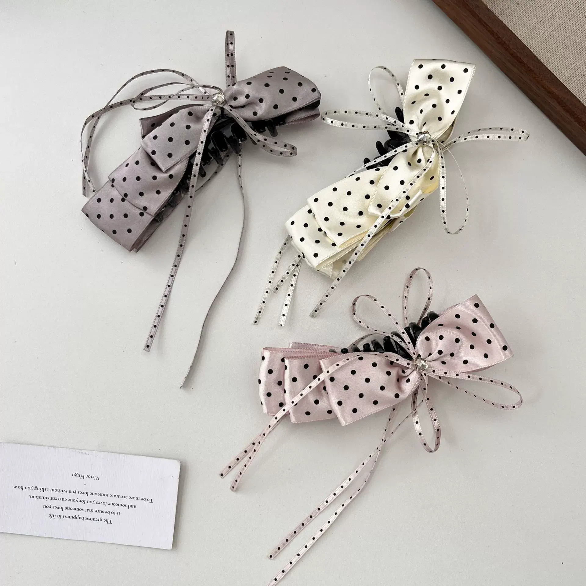 Bow Hair Claw Clip, Hair Accessory, Secure Hold, Daily Styling