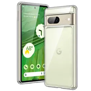 JETech Case for Google Pixel 7, Shockproof Phone Bumper Cover, Anti-Scratch Clear Back